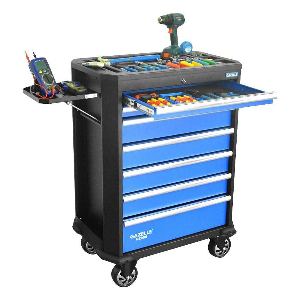 28 In. 7-Drawer Rolling Tool Cabinet