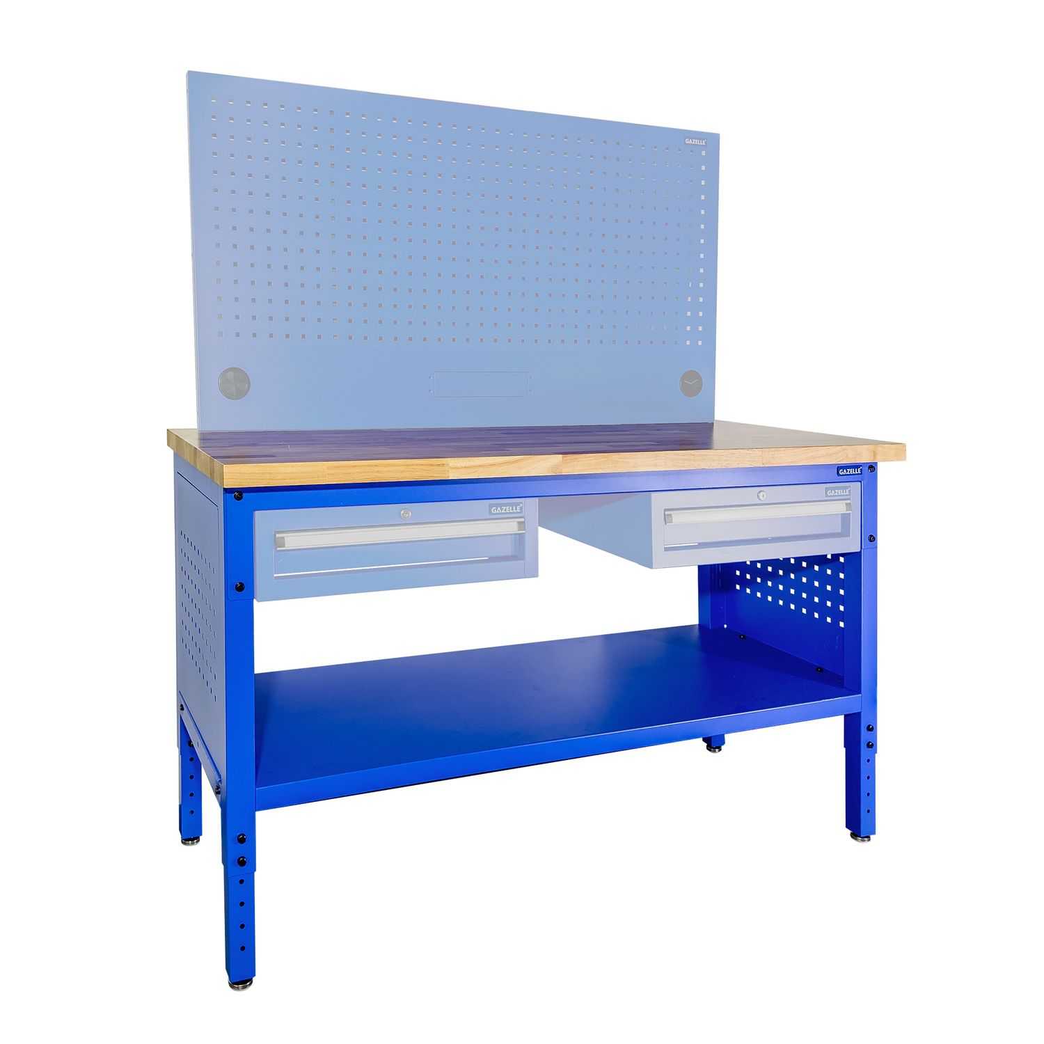 60 In. Wood Top Workbench