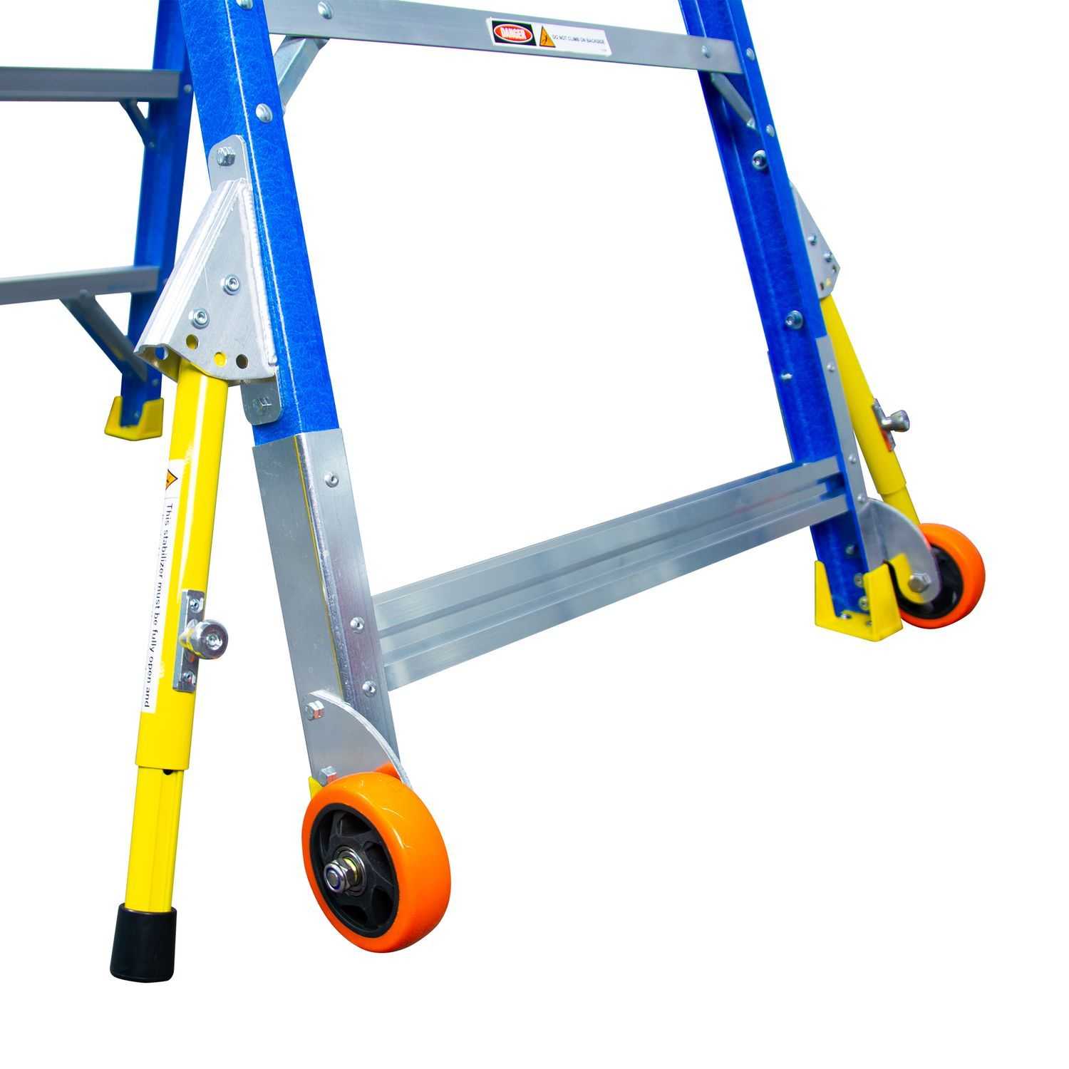 4ft Fiberglass Platform Ladder (1.2m)