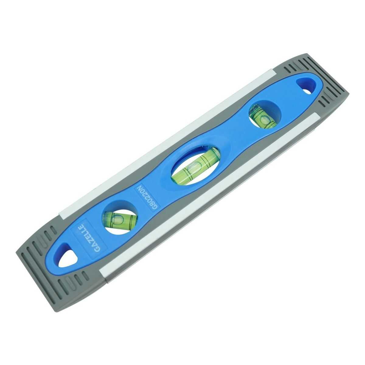 9 In. Aluminum Torpedo Level with Magnetic Strip (23cm)
