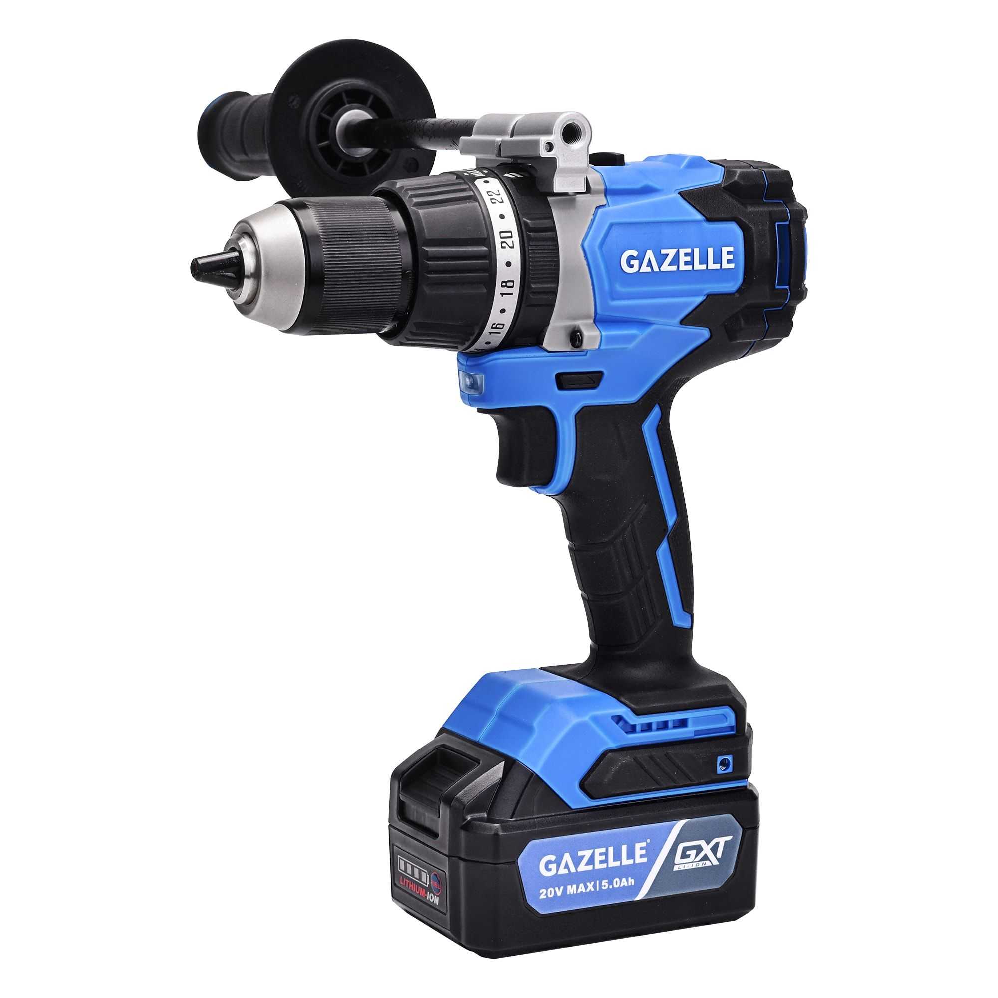 20V Brushless Hammer Drill 120Nm