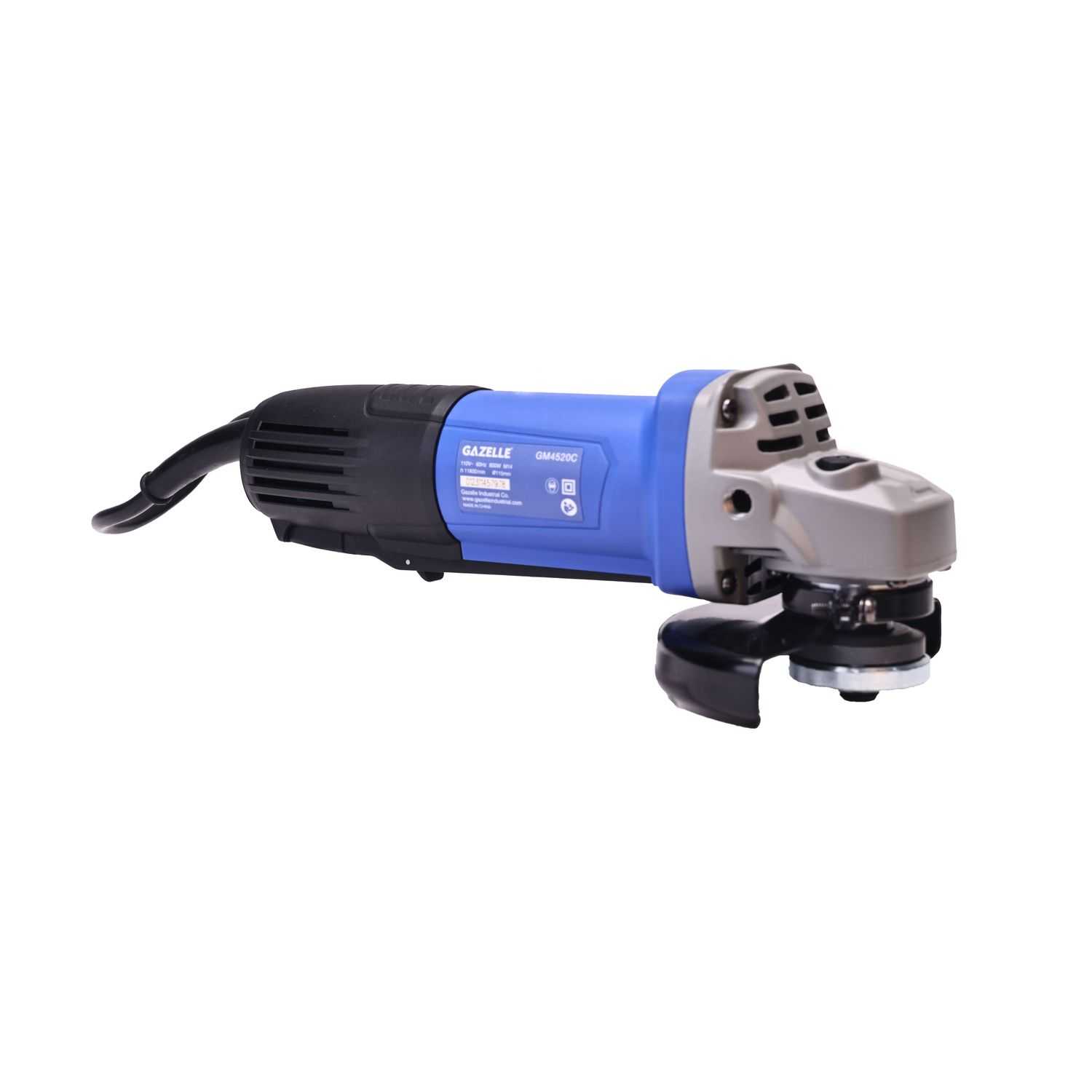 110V 4.5" Angle Grinder with Paddle Switch, 800W
