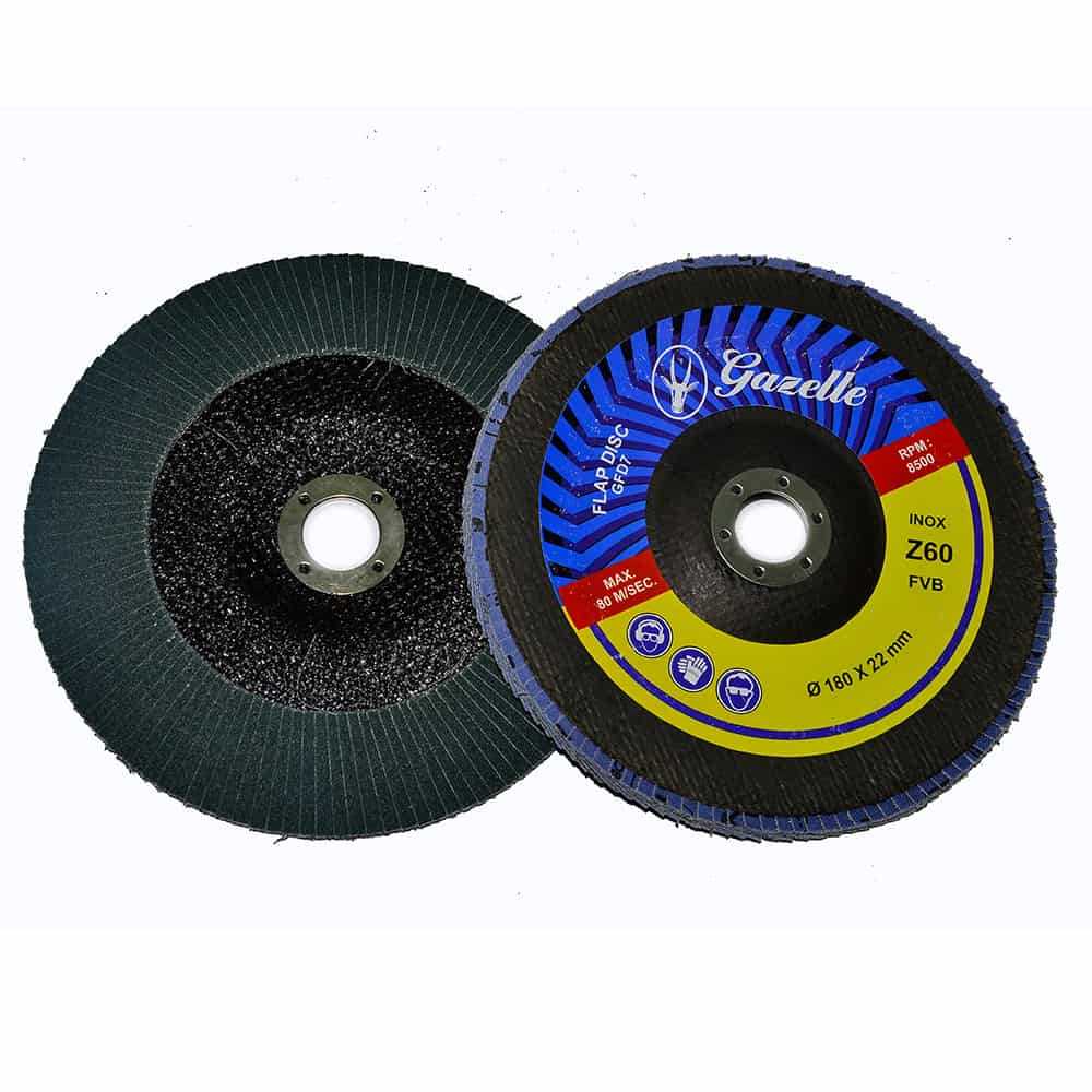 4 In. Zircon Flap Disc (100mm), 60 Grit 