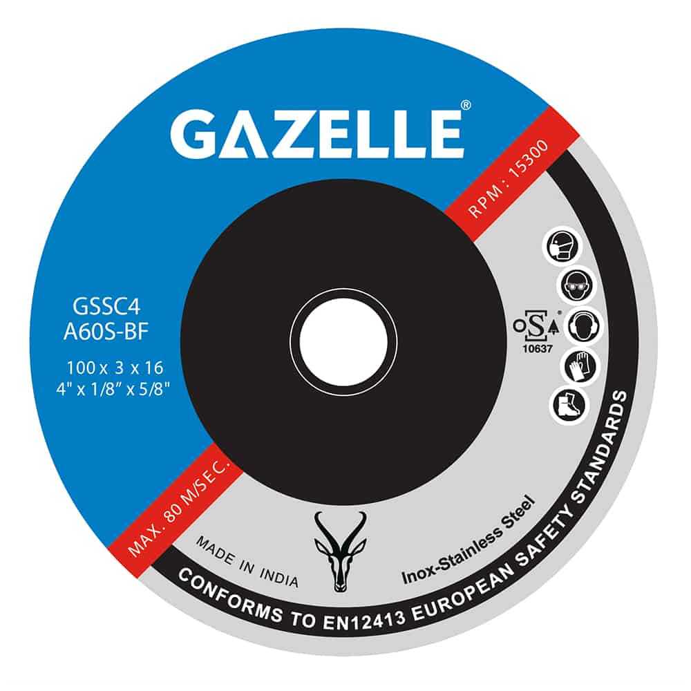 Duplex Steel Grinding Disc 115 x 6 x 22mm