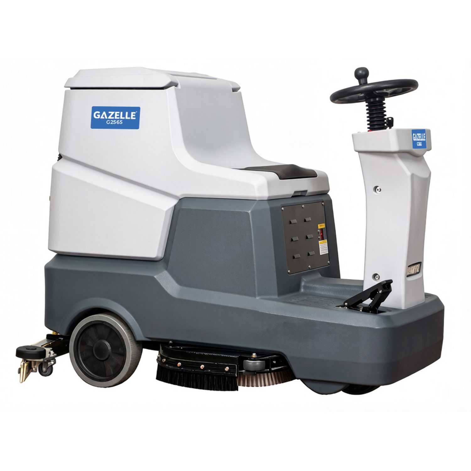 Smart Walk-Behind Single-Brush Floor Scrubber