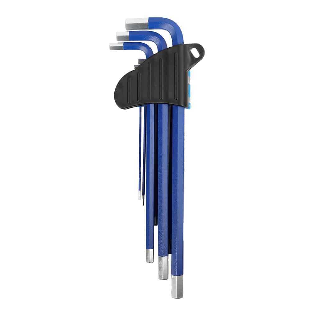9-Piece Imperial Hex Key Set, 1/16-3/8 In.