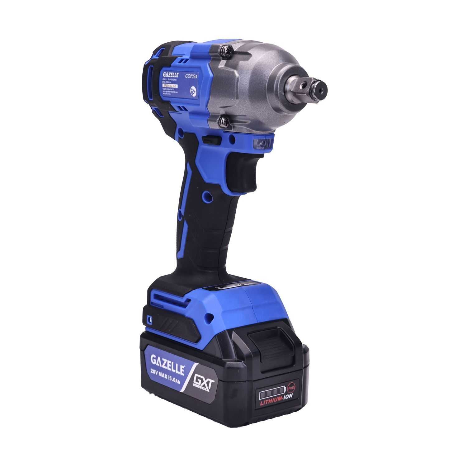 20V 1/2" Impact Wrench 488 Nm