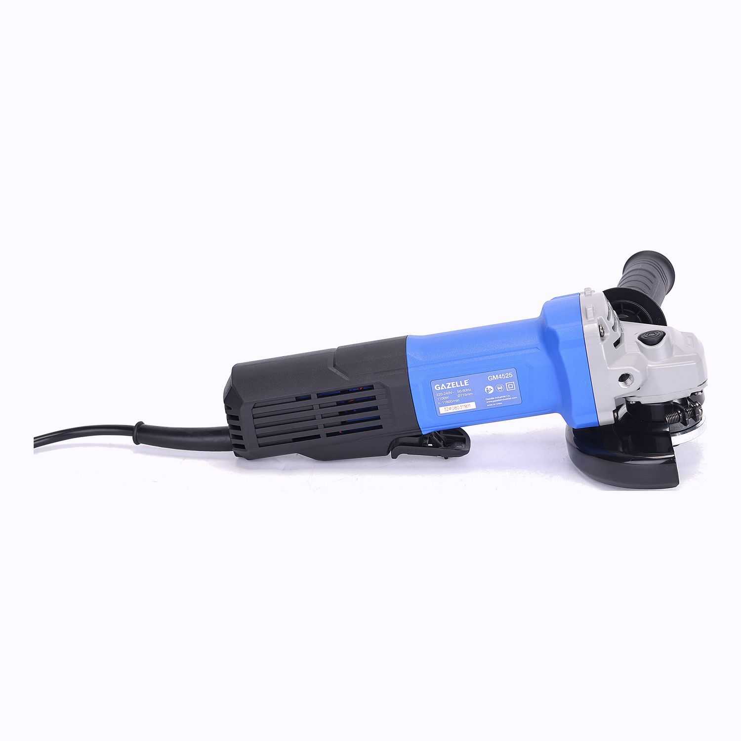 4.5 In. Angle Grinder 1100W Paddle Switch