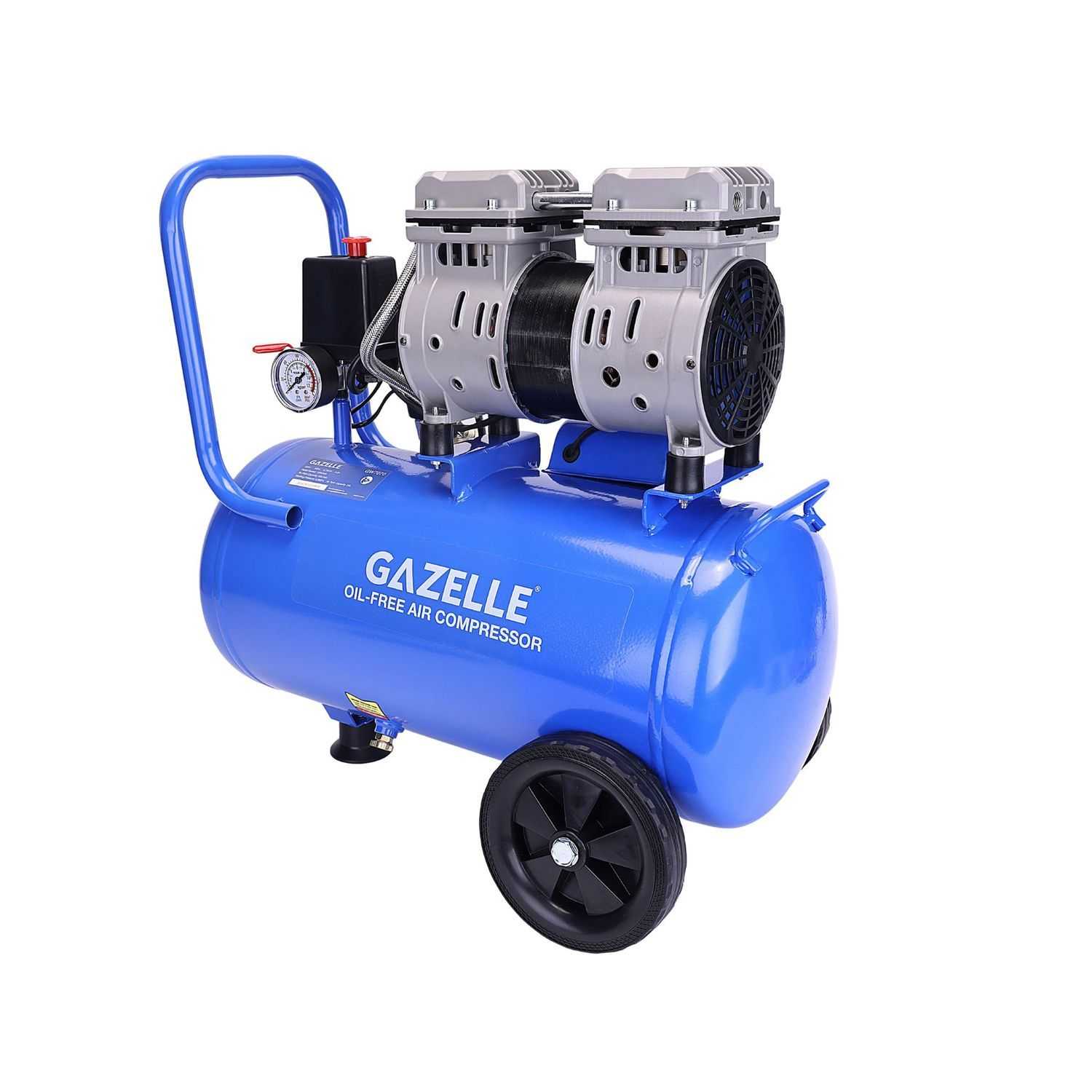 Oil-Free Air Compressor 24L, 750W