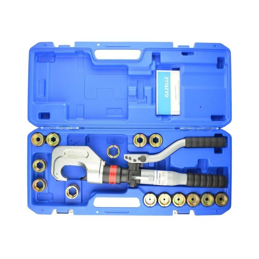Hand Hydraulic Crimping Tool, 6-400mm² with Dies