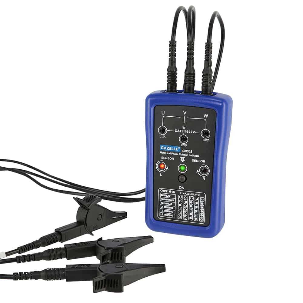 Phase Sequence And Motor Rotation Indicator